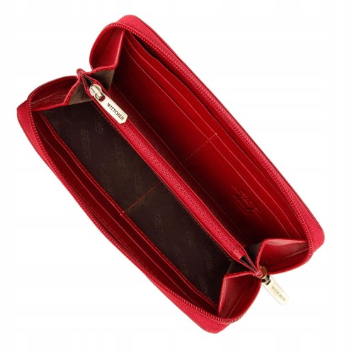 Portfel Wittchen Italy damski 21-1-393-30 czerwony