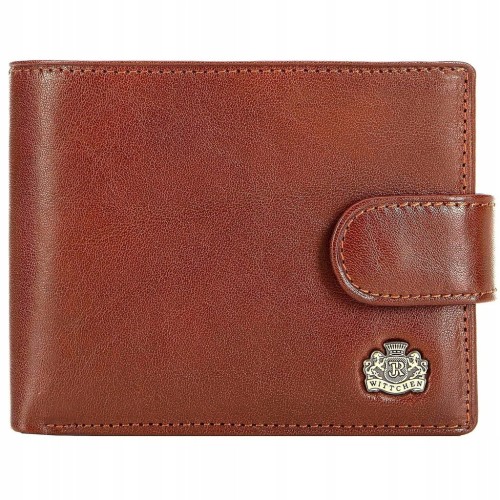 Portfel Wittchen Arizona męski 10-1-127-5 średni jasny brąz