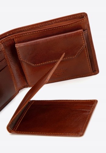Portfel WITTCHEN Arizona męski 10-1-019-5 jasny brązowy