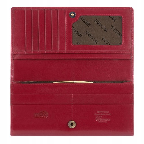 Portfel Wittchen Florence damski 14-1-075-L91 RFID czerwony