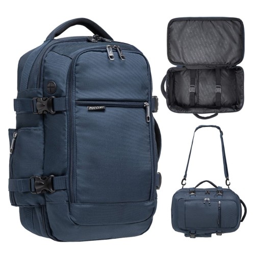 Plecak wielofunkcyjny do samolotu PUCCINI 2w1 PM90171-7A granatowy