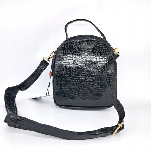 Torebka listonoszka Monnari BAG4810-M20 czarne croco