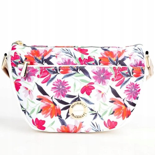 Torebka listonoszka Monnari BAG2100-000 z kwiatowym wzorem