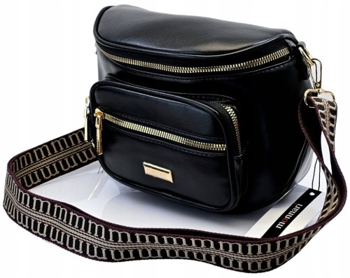 Torebka listonoszka Monnari BAG4840-020 czarna