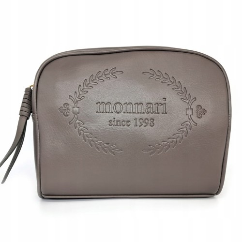 Torebka listonoszka crossbody Monnari BAG4110-015 szaro-beżowa