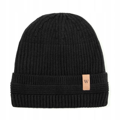 Czapka zimowa WITTCHEN 101-HF-004-1 beanie czarny