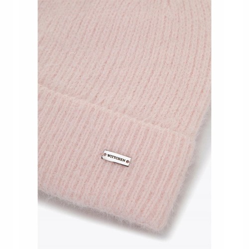 Czapka damska WITTCHEN 101-HF-002-P zimowa beanie różowa
