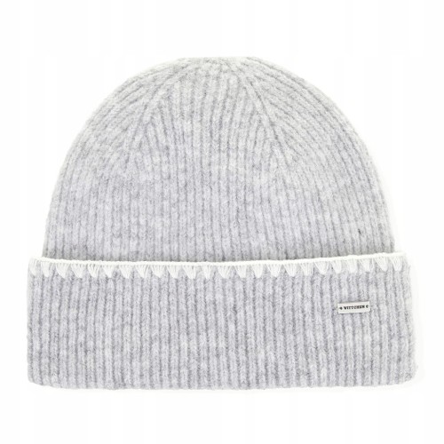 Czapka damska WITTCHEN 101-HF-203-8 zimowa szara