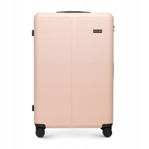 Walizka duża WITTCHEN Stripes Line ABS 56-3A-603-34P pudrowy róż 96L