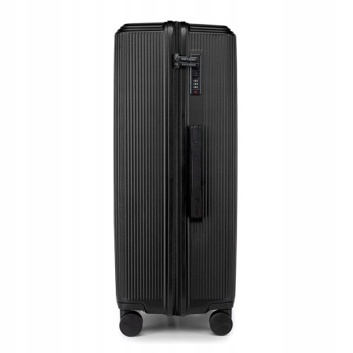 Walizka duża WITTCHEN Stripes Line ABS 56-3A-603-10 czarna 96L