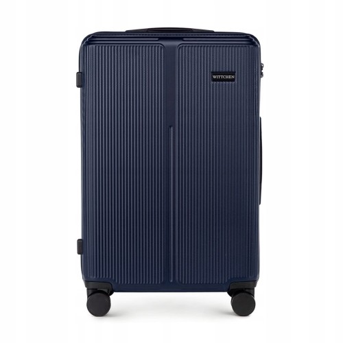 Zestaw walizek Wittchen Stripes Line 56-3A-60S-90 granatowy 36L/65L/96L