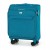 Walizka kabinowa Wittchen Cosy Line 56-3S-651-9 materiałowa turkusowa