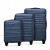Zestaw walizek WITTCHEN ABS 56-3A-00S-90 granatowy