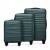 Zestaw walizek WITTCHEN ABS 56-3A-00S-85 zielony