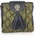 Torebka listonoszka Monnari BAG4710-M08 czarno-zielona