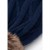 Czapka damska Wittchen 101-HF-005-N zimowa z pomponem granatowa