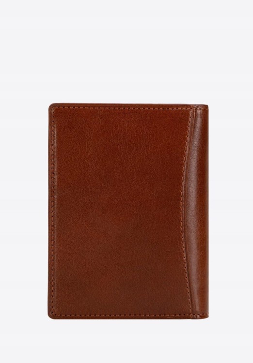 Etui Wittchen Arizona na dokumenty skórzane 10-2-174-5 jasny brąz