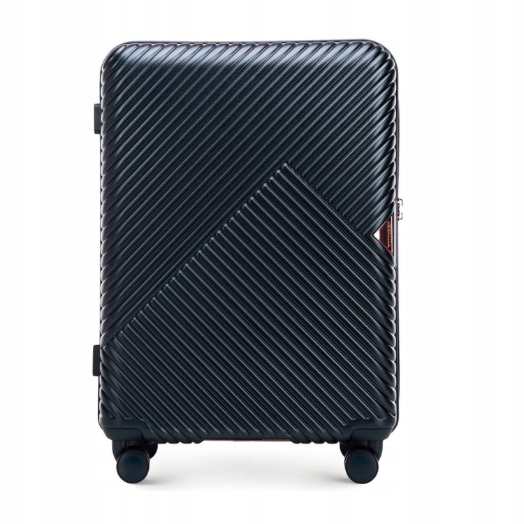 Walizka średnia Wittchen GL Style polikarbon 56-3P-842-90 granatowa
