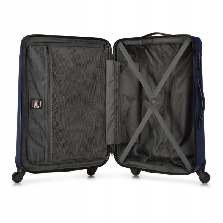 Komplet walizek WITTCHEN GLOBE LINE ABS 56-3A-65K-90 granatowy