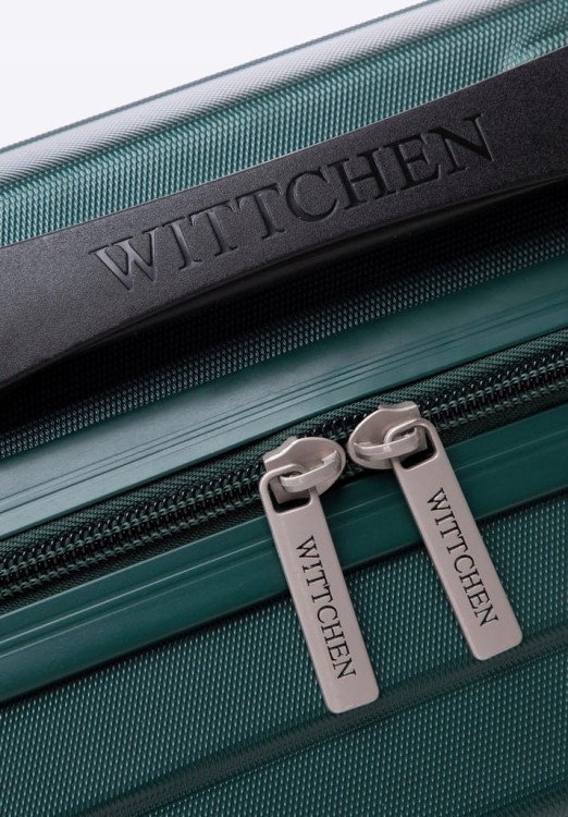 Kosmetyczka Wittchen z ABS-u 56-3A-004-85 zielony