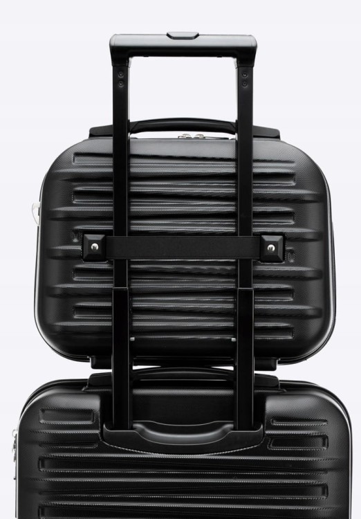 Kosmetyczka Wittchen z ABS-u 56-3A-004-85 zielony