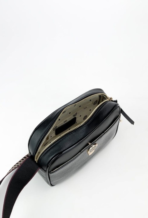 Torebka listonoszka crossbody Monnari BAG0540-020 ekoskóra czarna