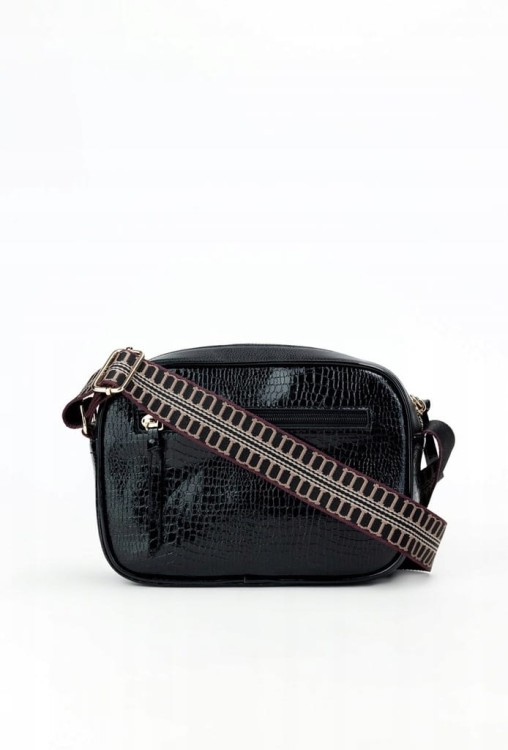 Torebka listonoszka crossbody Monnari BAG0540-020 ekoskóra czarna