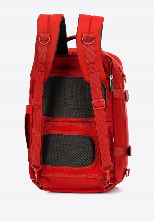 Plecak wielofunkcyjny do samolotu WITTCHEN 2w1 29-3p-000-35 czerwony
