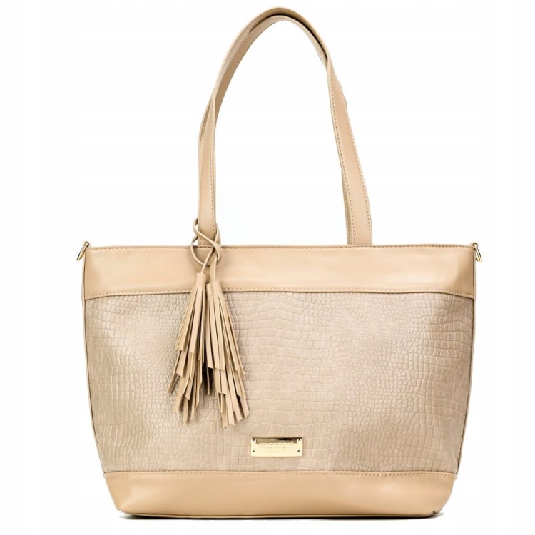 Torebka shopperka Monnari BAG1860-M15 multi Beżowy
