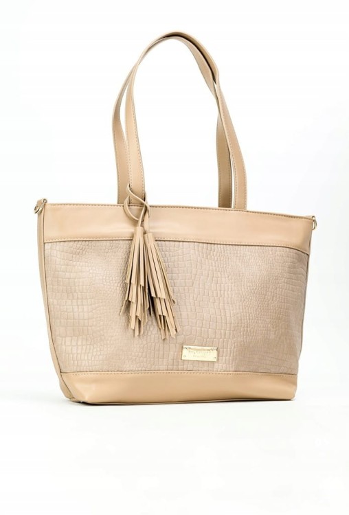Torebka shopperka Monnari BAG1860-M15 multi Beżowy