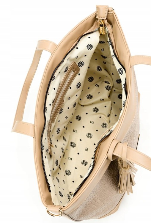 Torebka shopperka Monnari BAG1860-M15 multi Beżowy