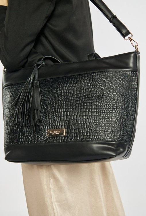 Torebka shopperka Monnari BAG1860-M20 czarna