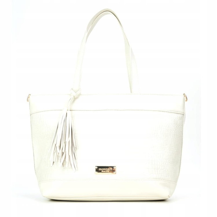 Torebka shopperka Monnari BAG1860-M00 biała