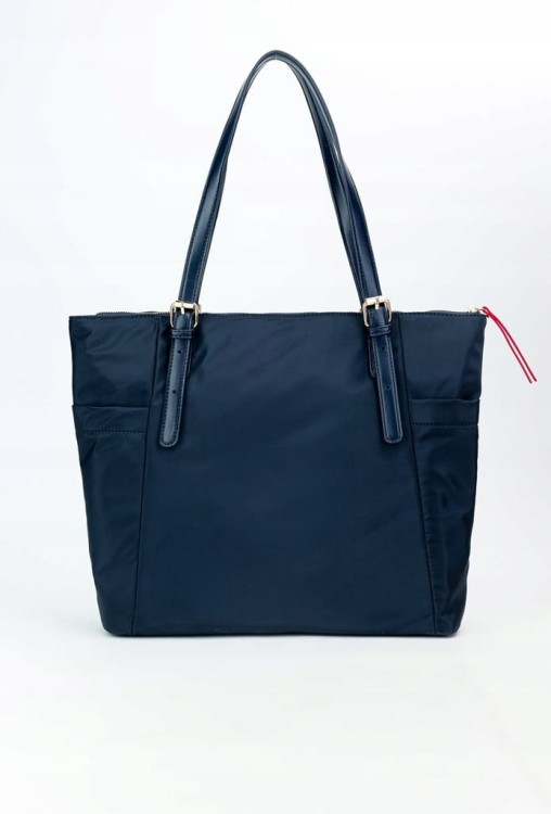 Torebka shopperka Monnari BAG2060-M13 z materiału granatowa