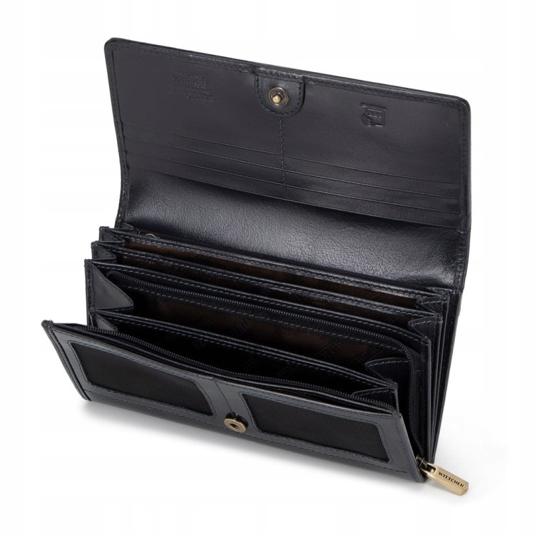 Portfel Wittchen Florence damski 14-1l-052-8A ciemny szary