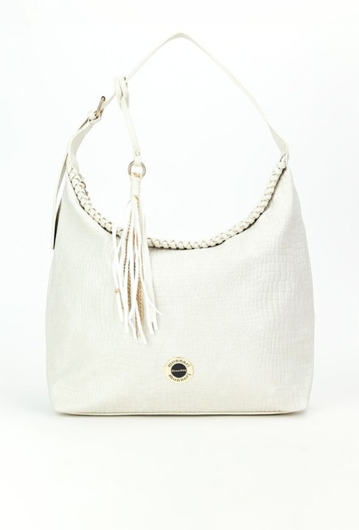 Torebka Monnari BAG1330-M00 worek biała