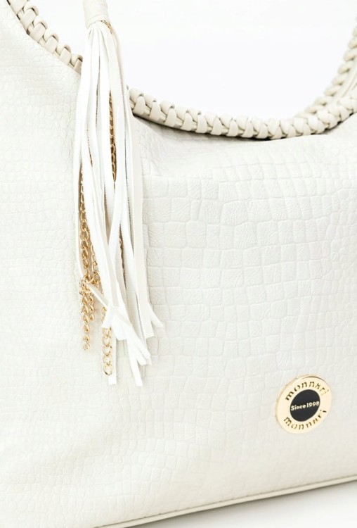 Torebka Monnari BAG1330-M00 worek biała