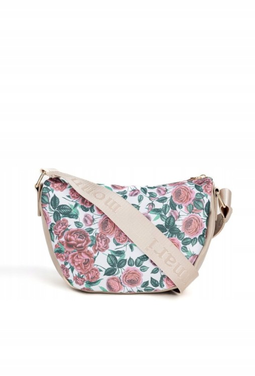 Torebka listonoszka Monnari BAG2100-M15 z kwiatowym wzorem