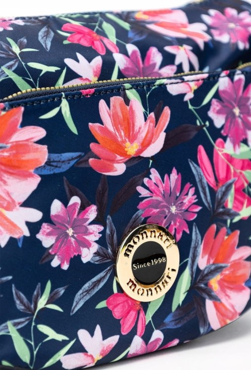 Torebka listonoszka Monnari BAG2100-M13 z kwiatowym wzorem