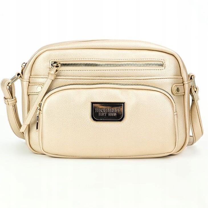 Torebka listonoszka crossbody Monnari BAG1480-023 złota