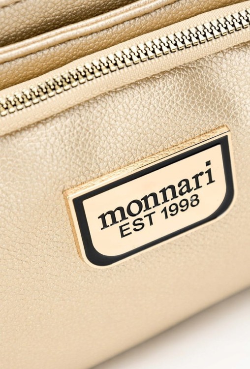 Torebka listonoszka crossbody Monnari BAG1480-023 złota