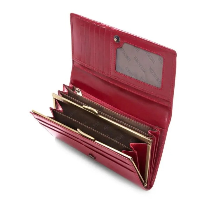 Portfel Wittchen Florence damski 14-1-075-L91 RFID czerwony