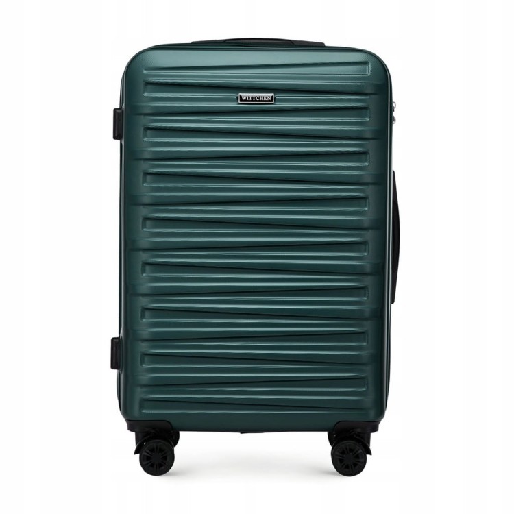 Zestaw walizek WITTCHEN ABS 56-3A-00S-85 zielony