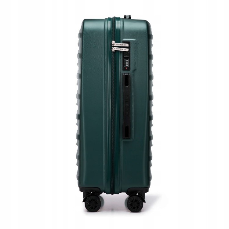 Zestaw walizek WITTCHEN ABS 56-3A-00S-85 zielony