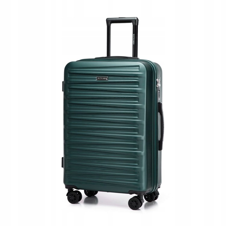 Zestaw walizek WITTCHEN ABS 56-3A-00S-85 zielony