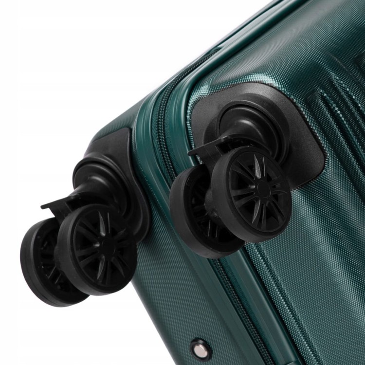 Zestaw walizek WITTCHEN ABS 56-3A-00S-85 zielony