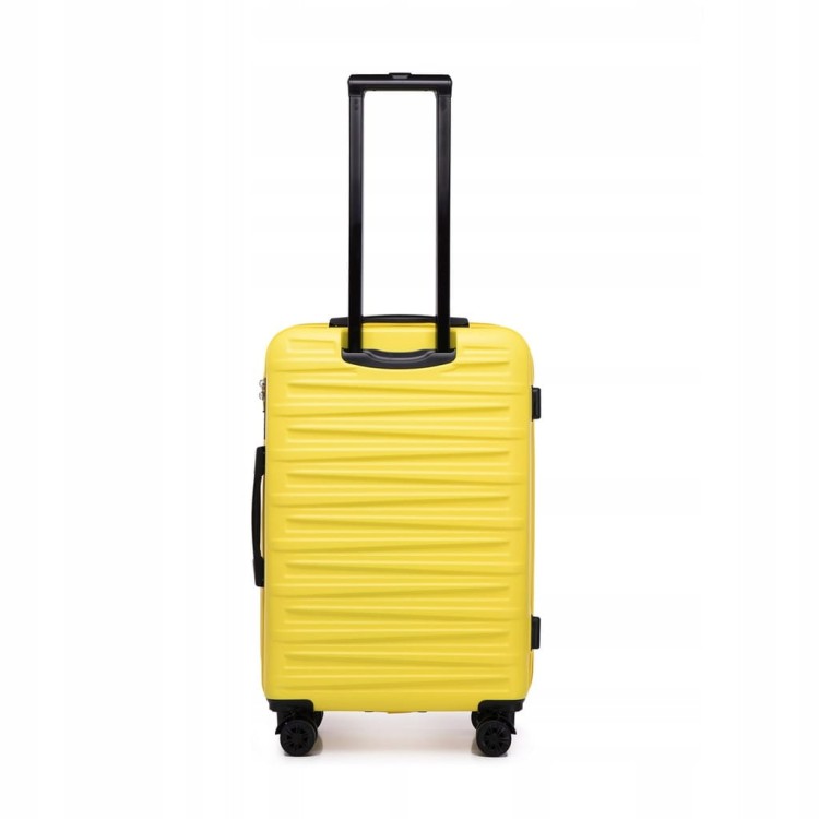 Komplet walizek WITTCHEN ABS 56-3A-00K-50 żółty