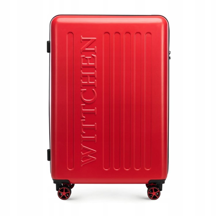 Walizka duża WITTCHEN ABS 56-3A-503-35 czerwona