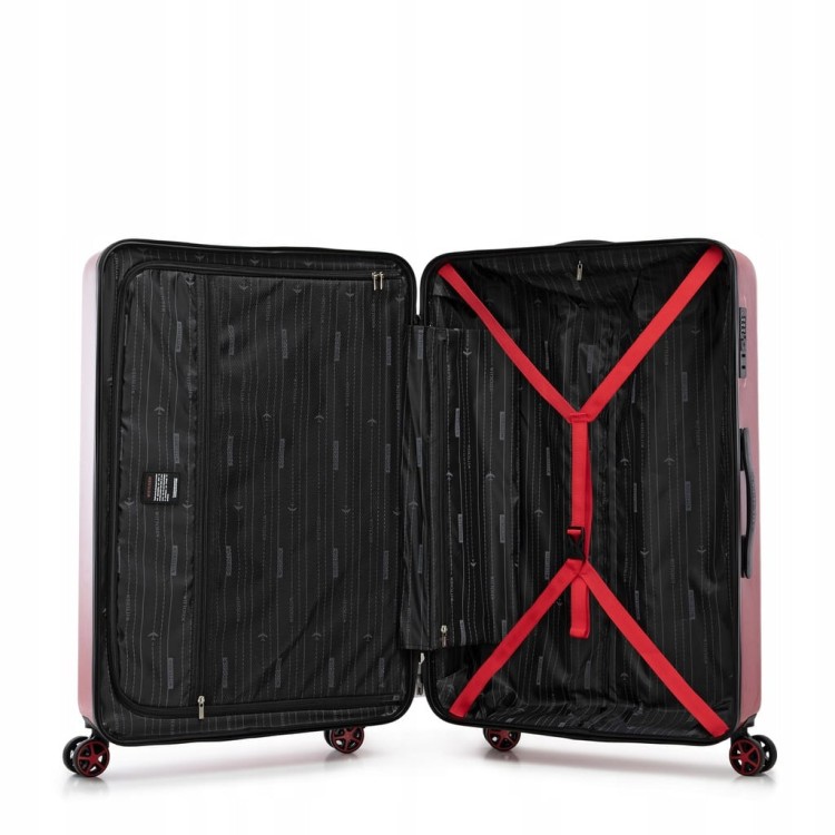 Walizka duża WITTCHEN ABS 56-3A-503-35 czerwona