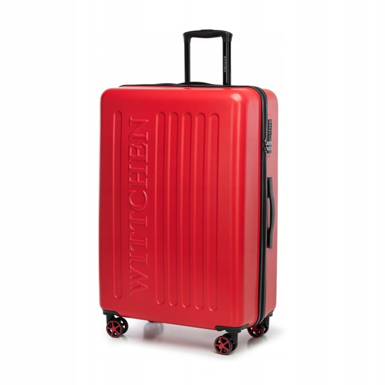 Walizka duża WITTCHEN ABS 56-3A-503-35 czerwona